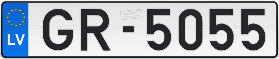 Numura zīme GR-5055