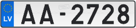 Numura zīme AA-2728
