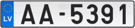 Numura zīme AA-5391