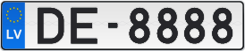 Numura zīme DE-8888