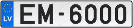 Numura zīme EM-6000