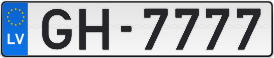 Numura zīme GH-7777