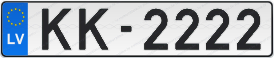 Numura zīme KK-2222