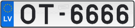 Numura zīme OT-6666