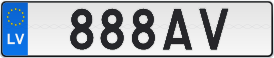 Numura zīme 888AV