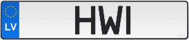 Numura zīme HWI